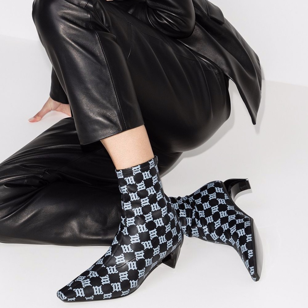 MISBHV Square Slicer 45mm Monogram Ankle Boots